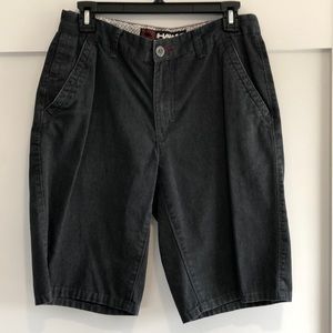 Tony hawk boys adjustable elastic waist on inside of waistband size 16-18 short